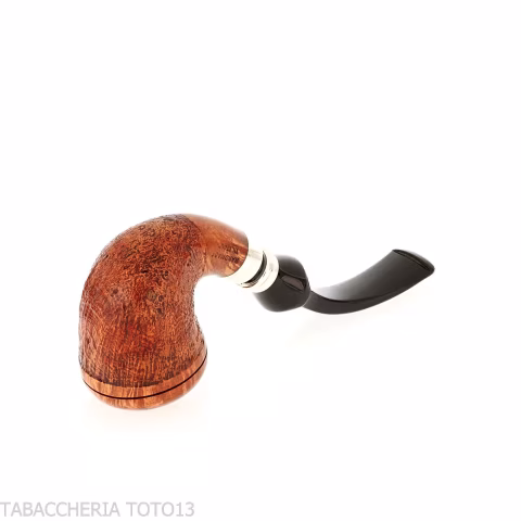 Mastro de Paja Pipe Boia mini en bruyère sablée, forme calebasse - Pipe Pour le Tabac - Racine naturelle