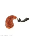 Mastro de Paja Pipe Boia mini en bruyère sablée, forme calebasse - Pipe Pour le Tabac - Racine naturelle
