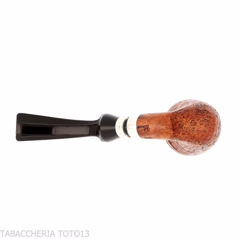 Mastro de Paja Boia mini Calabash shape sandblasted briar pipe - Tobacco Pipes - Natural root