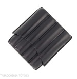 Étui en cuir pour quatre demi-cigares toscans - Accessoires pour cigares toscans - Cuir