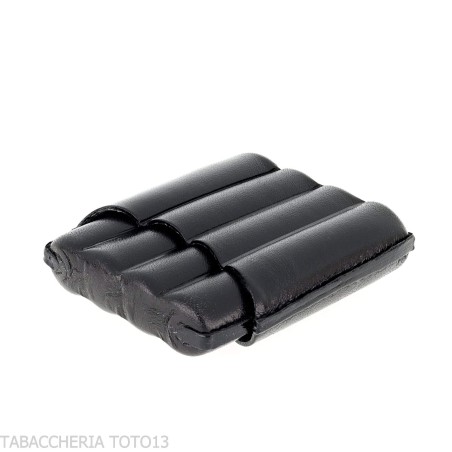 Estuche de Cuero para Cuatro Medios Puros Toscanos - Accesorios para cigarros toscanos