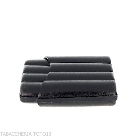 Estuche de Cuero para Cuatro Medios Puros Toscanos - Accesorios para cigarros toscanos