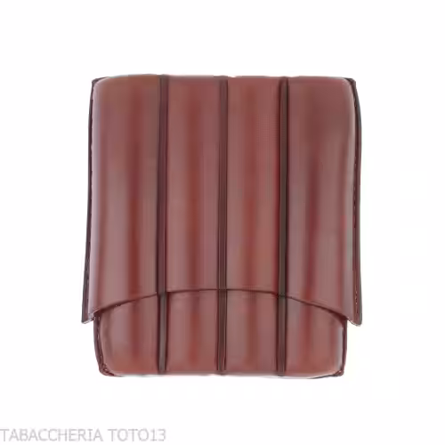 Leather Case for Four Half Tuscan Cigars - Pocket cases for half Tuscan and mezzanine - Lubinski
