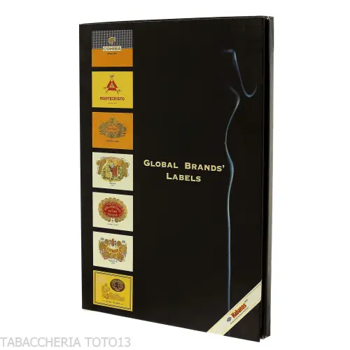 Habanos s.a. confezione 7 adesivi di marchi cubani Tabacalere - Accessori Per Sigari