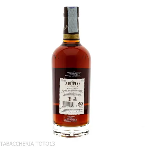 Abuelo Centuria reserva de familia 30 y.o. Vol.40% Cl.70 - Spiritueux - Mélasse