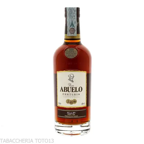 Abuelo Centuria reserva de familia 30 y.o. Vol.40% Cl.70 - Spiritueux - Mélasse