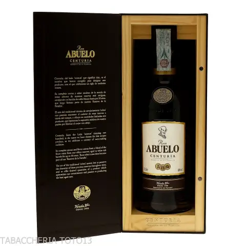 Abuelo Centuria reserva de familia 30 y.o. Vol.40% Cl.70 - Spiritueux - Mélasse