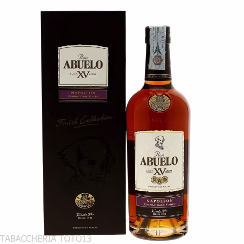 Abuelo anejo 15 anos Cognac Napoleon cask finish Vol.40% Cl.70-Rhum