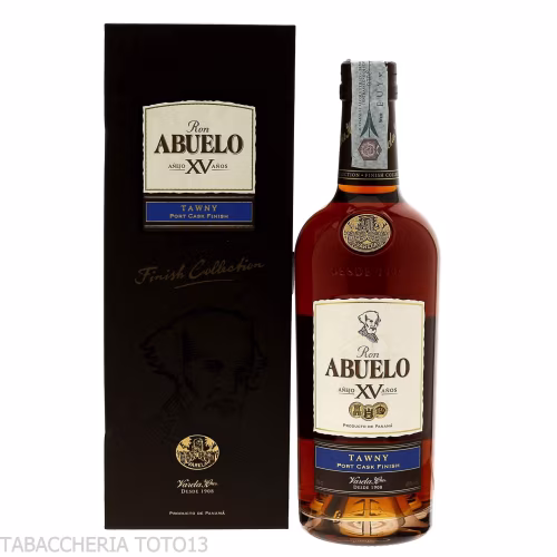 Abuelo anejo 15 anos Port Tawny cask finish Vol.40% Cl.70-Rhum