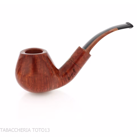 Amorelli Brandy-Pfeife aus glattem, natürlichem Dornbusch, Busby-Serie - Tabakpfeifen