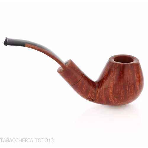 Pipe de forme Amorelli Brandy en bruyère naturelle lisse, série Busby-Amorelli