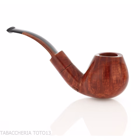 Amorelli Brandy-Pfeife aus glattem, natürlichem Dornbusch, Busby-Serie - Tabakpfeifen