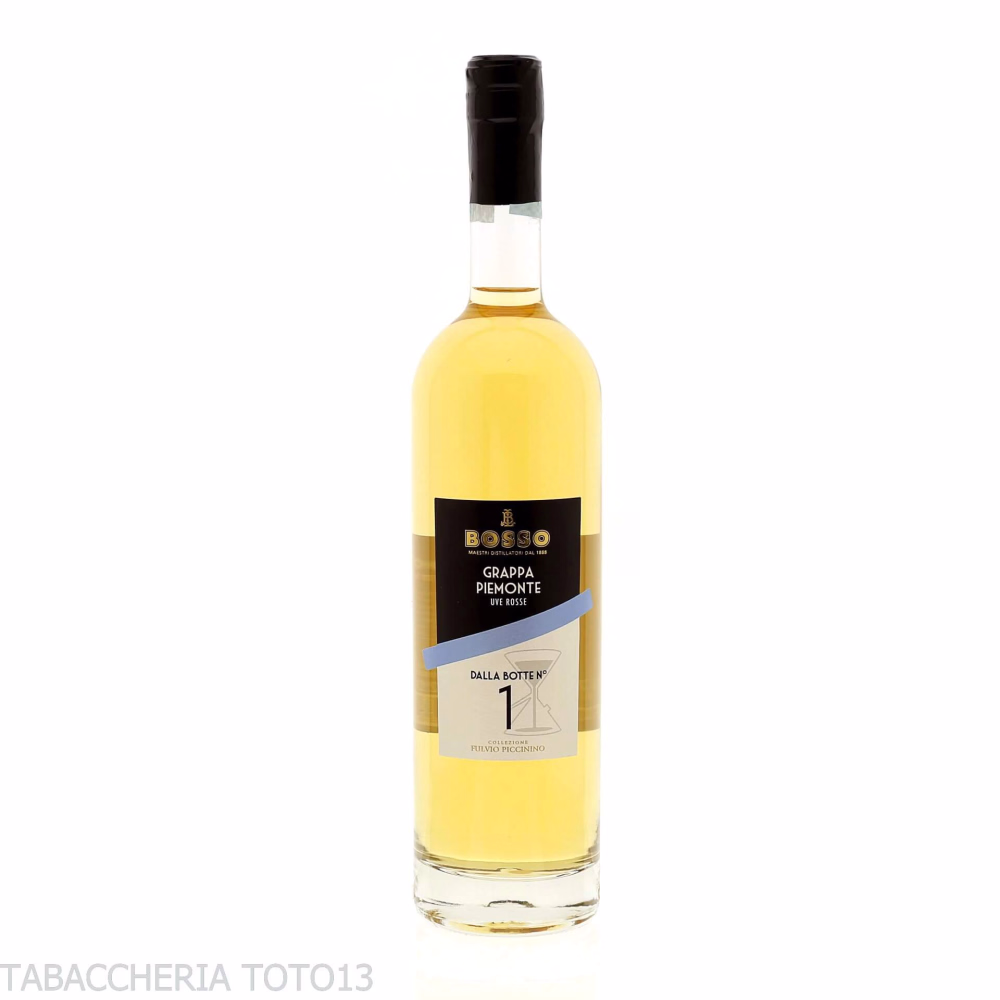 Bosso grappa Piemonte red grapes barrel n°1 Vol.42% Cl.70 - Spirits - Marcs