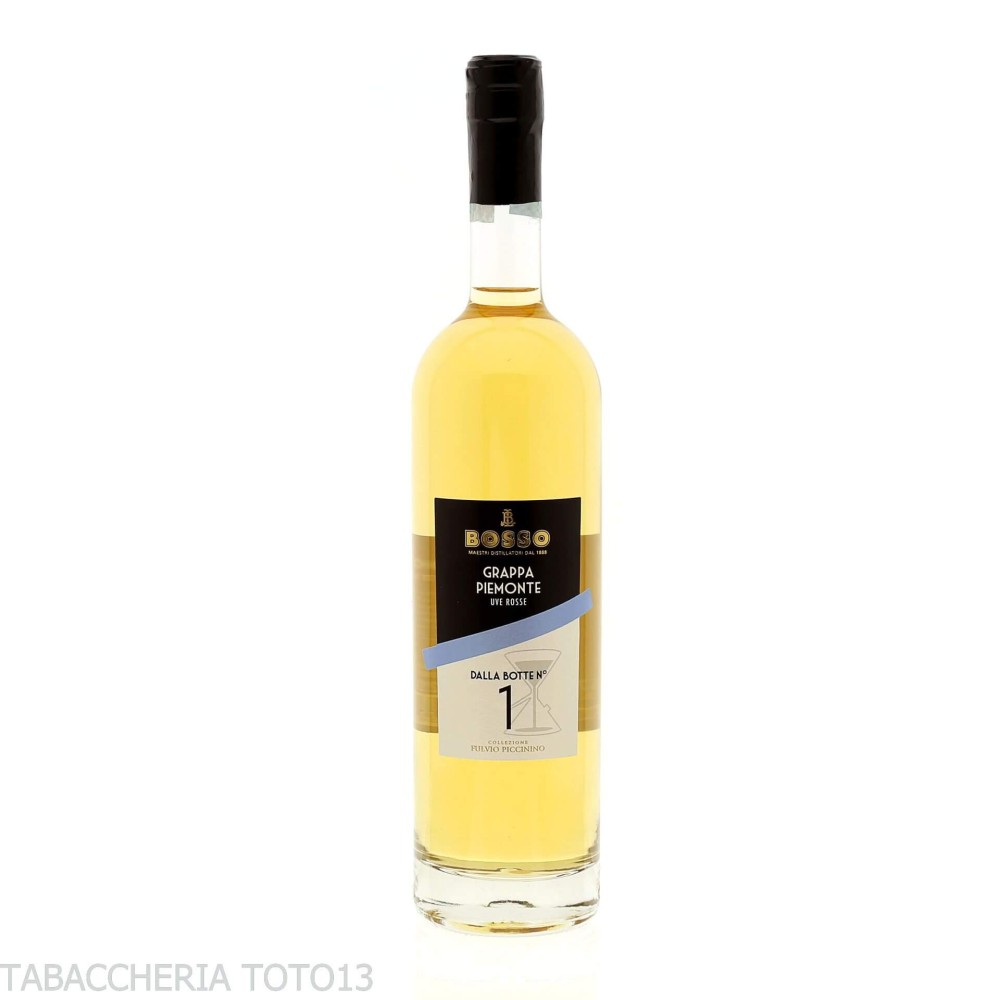 Bosso grappa Piemonte, uvas rojas, barrica n.° 1 Vol.42% Cl.70 - Licores