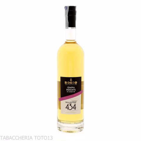 Bosso grappa Piemonte uve aromatiche botte n°434 Vol.42% Cl.70 - Distillati