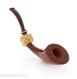 Pipe en forme de cornet en bruyère polie - Pipe Pour le Tabac - Racine naturelle