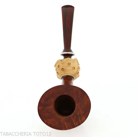 Horn-shaped pipe in polished briar - Tobacco Pipes - Natural root