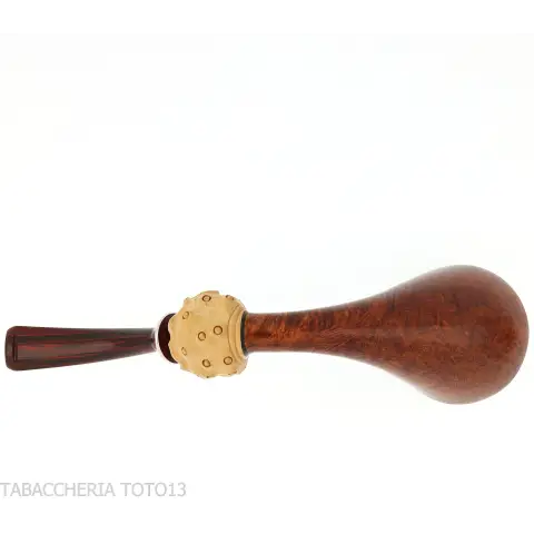 Horn-shaped pipe in polished briar - Tobacco Pipes - Natural root