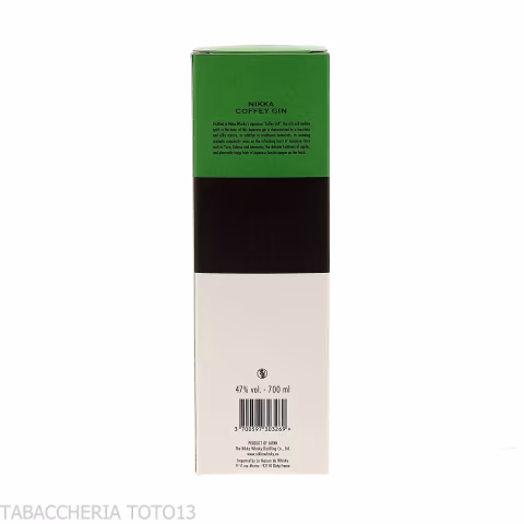 Nikka Coffey Gin Vol.47% Cl.70 - Spirits - Malt, Flowers