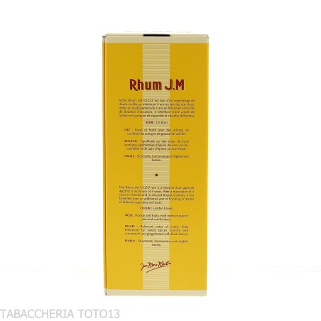 J.M. Rhum Agricole Vieux V.S.O.P. Vol. 43% Cl.70 - Spiritueux - Jus de canne à sucre