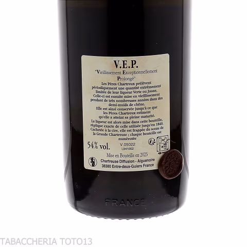 Chartreuse V.E.P. grün Vol.54% Cl.100 - Destilliert