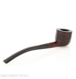 Pipa con forma de Pot curvada y arenado oscuro Pebble Grain-Ashton