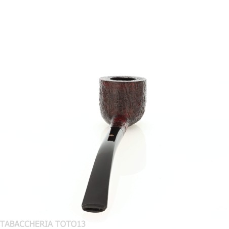 Pipa Pebble Grain forma bent pot sabbiata scura-Ashton