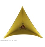 Montecristo posacenere tricorno giallo logo - Accessori Per Sigari