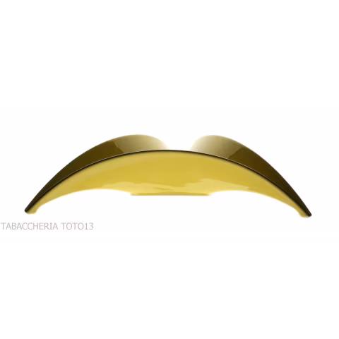 Montecristo Yellow Tricorn Ashtray with Logo - Accessories Cigar - Ceramic