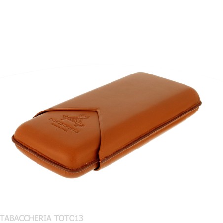 Étui à cigares en cuir Montecristo 3 places - Accessoires Cigare - Cuir