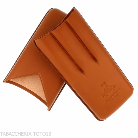 Estuche para puros de piel Montecristo 3 plazas - Accesorios Del Cigarro