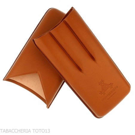 Étui à cigares en cuir Montecristo 3 places - Accessoires Cigare - Cuir