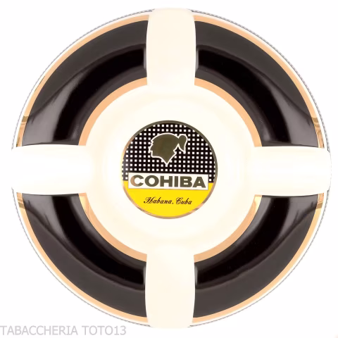 Cohiba runder Zigarrenaschenbecher mit Logo - Zubehör Cigar