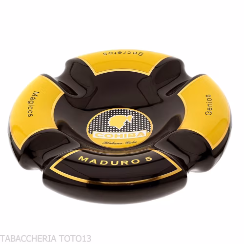 Cohiba Maduro round cigar ashtray-Habanos Original Accessories