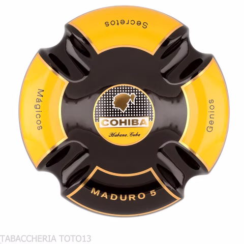 Cenicero de puros redondo Cohiba Maduro - Accesorios Del Cigarro