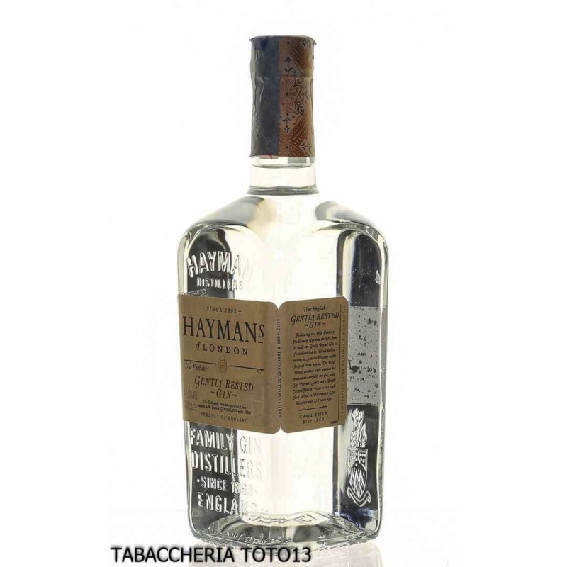 Gin Reserva Familia Edición Limitada De Whisky Hayman Envejecido En Barricas Durante 3 Semanas Vol. 41,3% Cl.70 - Licores
