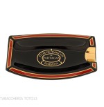 Partagas Serie D Aschenbecher in Schwarz und Rot - Zubehör Cigar