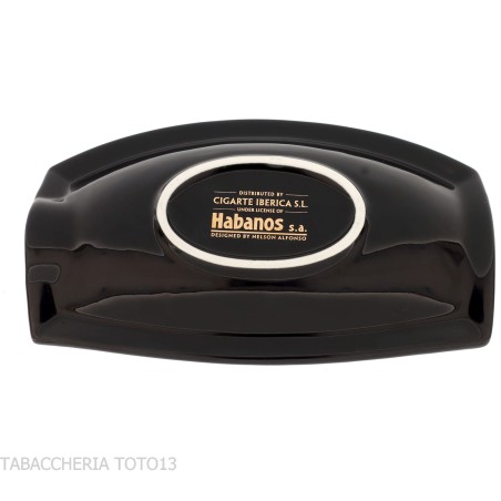 Cenicero Partagás Serie D en Negro y Rojo - Accesorios Del Cigarro