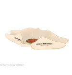 Cendrier Hoyo de Monterrey blanc et or pour 1 cigare - Accessoires Cigare - Céramique