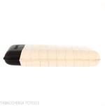 Estuche Trinidad para 3 Puros en Piel de Cocodrilo Negra y Blanca - Accesorios Del Cigarro