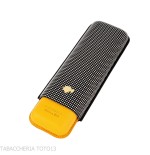 Cohiba Two-Tone Leather Pocket Cigar Case for Two Cigars - Accessories Cigar
