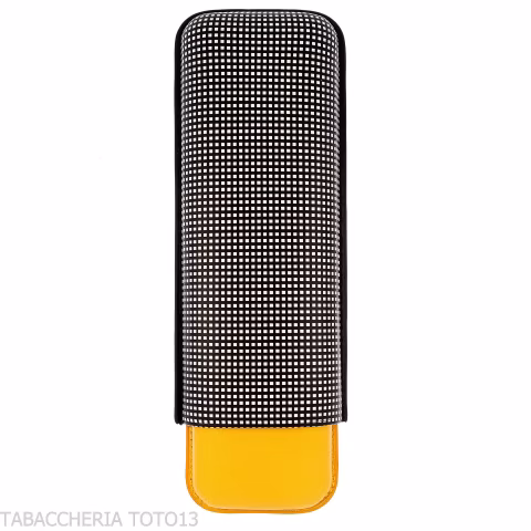 Cohiba Two-Tone Leather Pocket Cigar Case for Two Cigars - Accessories Cigar