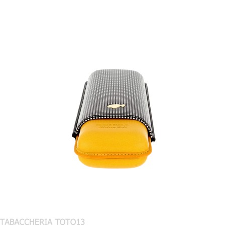Estuche de Bolsillo Cohiba de Piel Bicolor para Dos Puros - Accesorios Del Cigarro