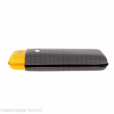 Cohiba Two-Tone Leather Pocket Cigar Case for Two Cigars - Accessories Cigar