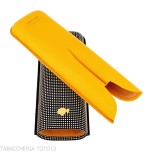 Cohiba portasigari da tasca in pelle bicolore 2 posti-Portasigari da Tasca