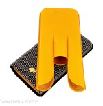 Estuche de Bolsillo Cohiba para 3 Puros en Piel Bicolor - Accesorios Del Cigarro