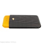 Cohiba portasigari da tasca in pelle bicolore 3 posti - Accessori Per Sigari