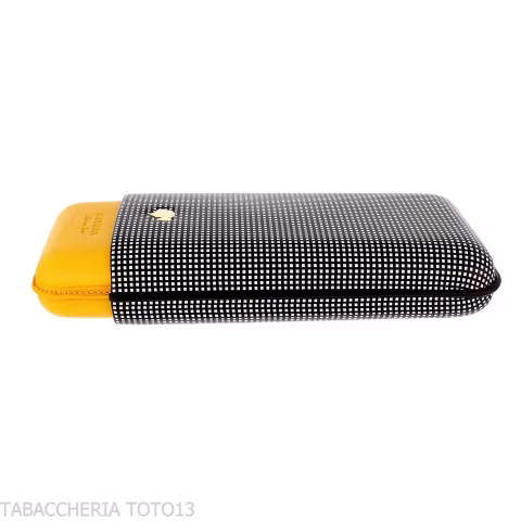 Estuche de Bolsillo Cohiba para 3 Puros en Piel Bicolor - Accesorios Del Cigarro