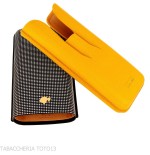 Cohiba Pocket Cigar Case in Two-Tone Leather for 3 Cigars - Accessories Cigar - Leather