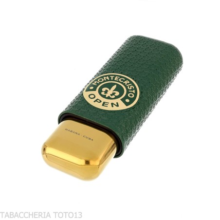Montecristo Open portasigari da tasca in pelle 2 posti - Accessori Per Sigari